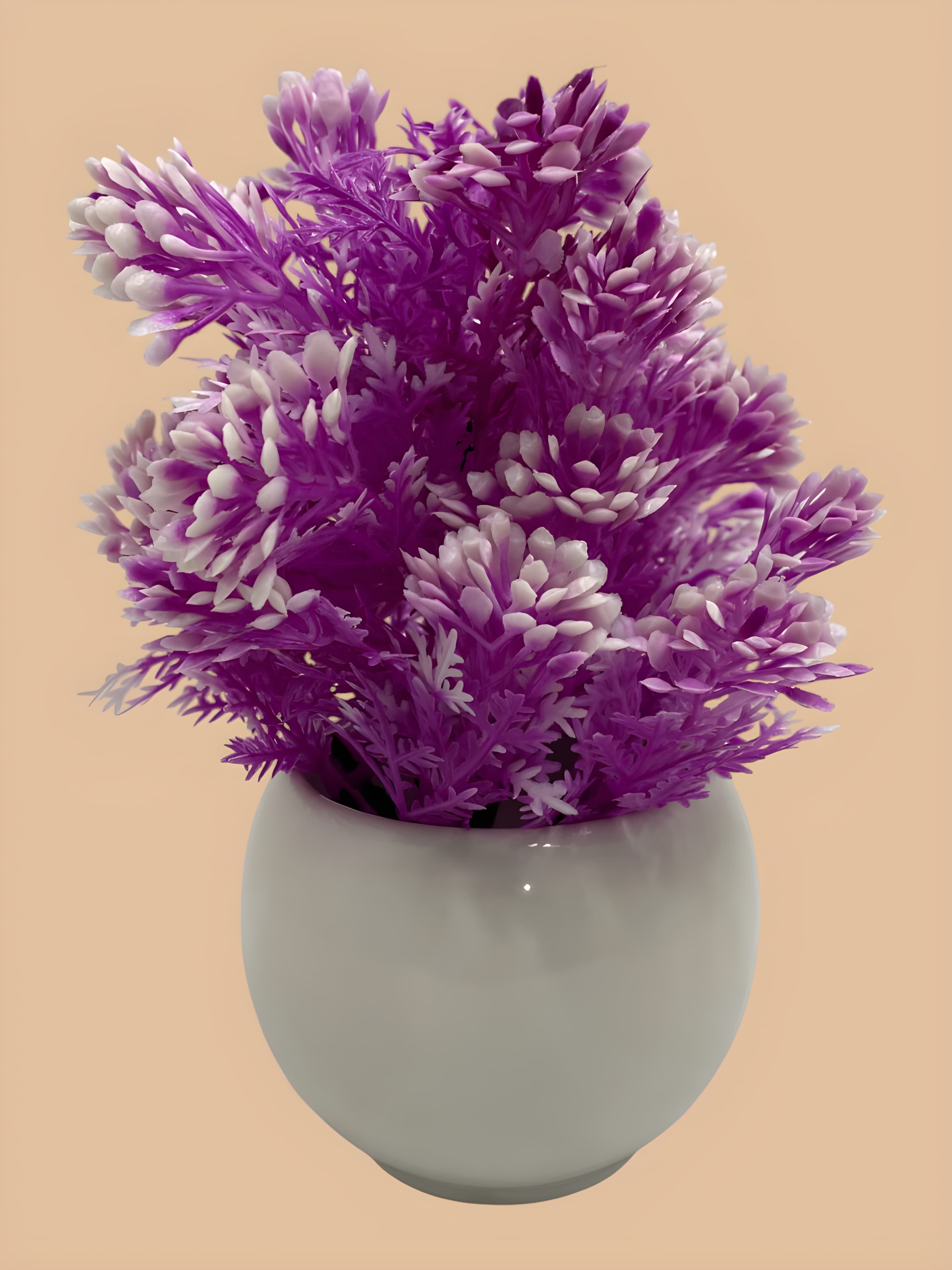 Artificial Orchid Arrangement - White